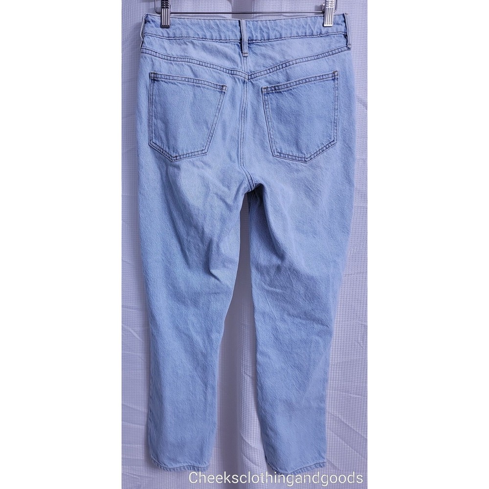 Pacsun Mom Jean Distressed Light Wash Jeans Women's size 29 - Picture 6 of 12